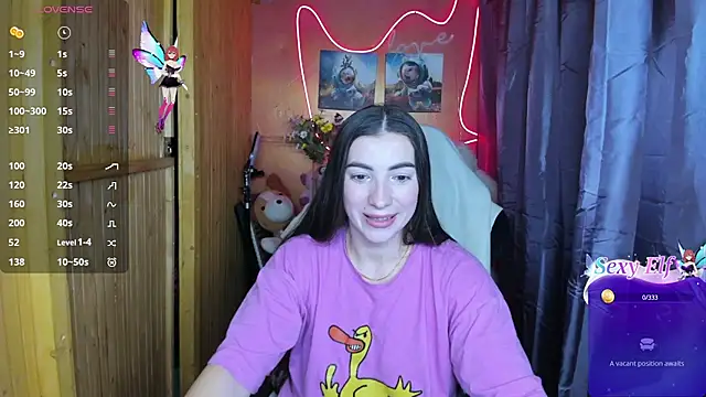 Fiery Brunette  online show from 9, 1, 2025