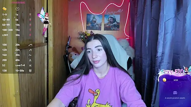 Fiery Brunette  online show from 9, 1, 2025