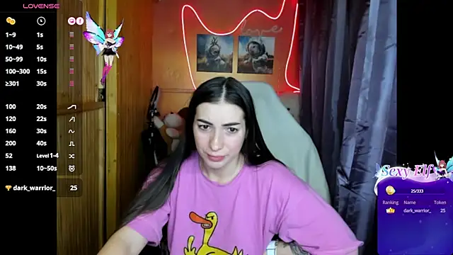 Fiery Brunette  online show from 1, 2, 2025