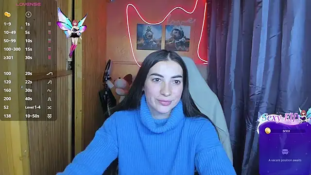 Fiery Brunette  online show from 9, 2, 2025