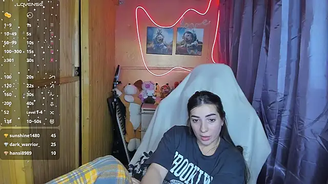 Fiery Brunette  online show from 22, 2, 2025