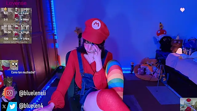 Snapshot of bluelen chatting on 27, 11, 2025 bluelen online show from 27, 11, 2025