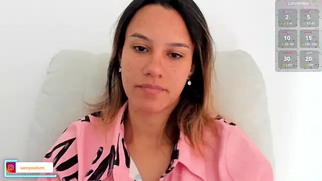 Snapshot of SamanthaWatson chatting on 18, 7, 2026 SamanthaWatson online show from 18, 7, 2026