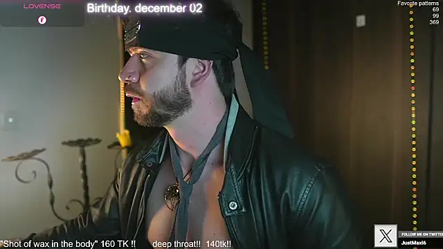 Snapshot of just_maxii chatting on 16, 11, 2025 just maxii online show from 16, 11, 2025