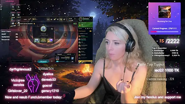 Lisaonthemoon online show from 17, 12, 2024