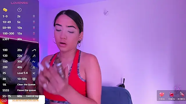 ScarlettAndClark online show from 6, 3, 2025