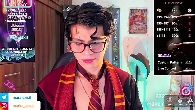 marckalexis online show from 15, 3, 2026