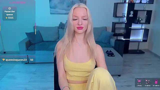 AleksaBlonde online show from 9, 2, 2026