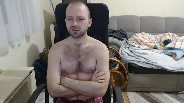 RealManHaveHairy online show from 17, 1, 2025