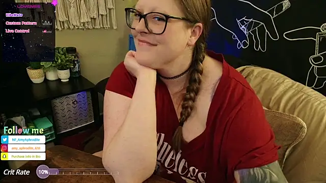 AmyAphrodite online show from 24, 2, 2025