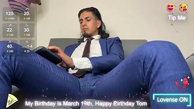 Tom blunt96 online show from 22, 3, 2025