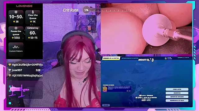 MegariaB online show from 1, 1, 2025