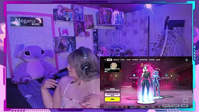 MegariaB online show from 8, 2, 2025