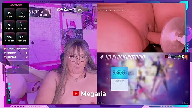 MegariaB online show from 13, 2, 2025