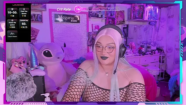 MegariaB online show from 14, 2, 2025