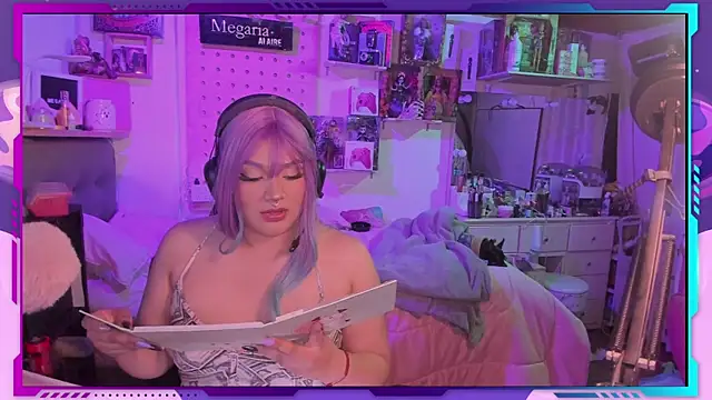 MegariaB online show from 9, 10, 2025