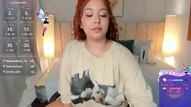 Atenea cuteee online show from 8, 3, 2025