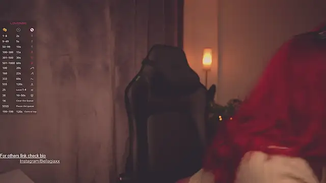 BellaGiaxx online show from 27, 1, 2025