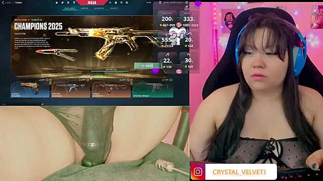 crystal7u7 online show from 26, 9, 2025