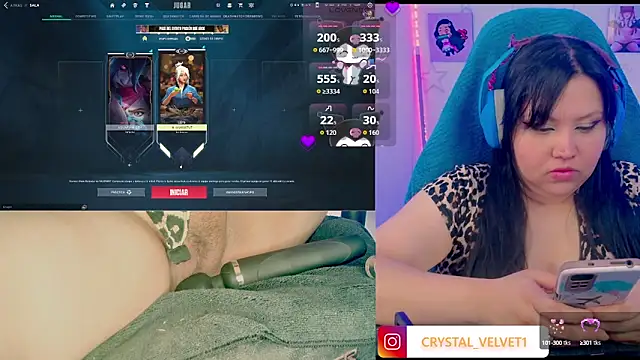 crystal7u7 online show from 3, 10, 2025