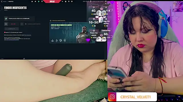 crystal7u7 online show from 8, 10, 2025