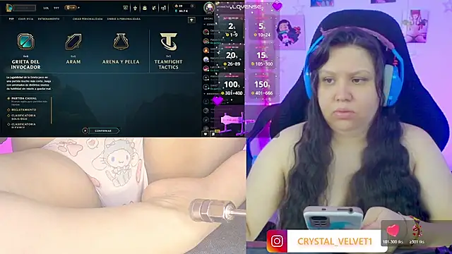 crystal7u7 online show from 25, 10, 2025