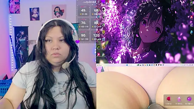 crystal7u7 online show from 25, 3, 2026