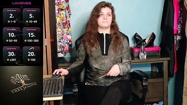 Snapshot of TreeJeanne chatting on 16, 1, 2026 TreeJeanne online show from 16, 1, 2026