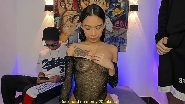 Threesome-no-mercy online show from 6, 10, 2025