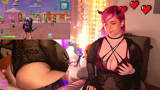 Angel-Lewd-Cake online show from 9, 1, 2026