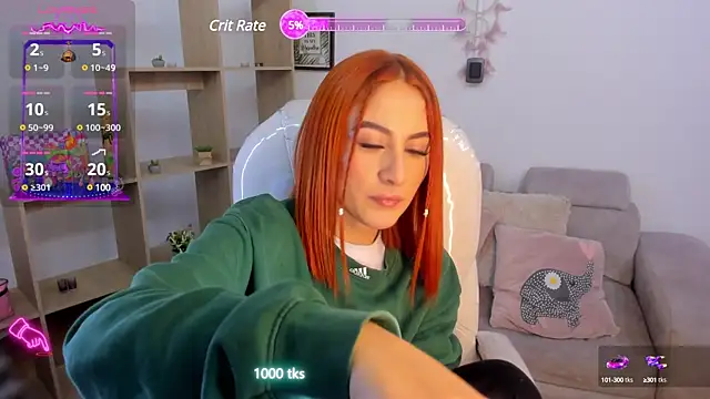 Snapshot of Tiarha chatting on 29, 1, 2025 Tiarha online show from 29, 1, 2025