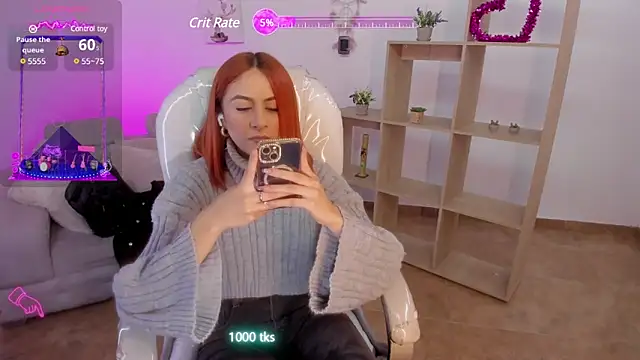 Snapshot of Tiarha chatting on 22, 2, 2025 Tiarha online show from 22, 2, 2025