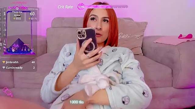 Snapshot of Tiarha chatting on 22, 2, 2025 Tiarha online show from 22, 2, 2025