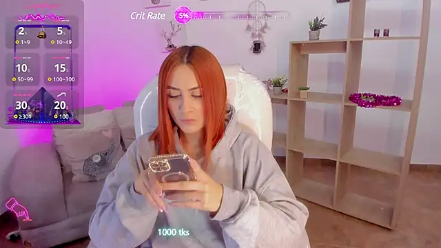 Snapshot of Tiarha chatting on 24, 2, 2025 Tiarha online show from 24, 2, 2025