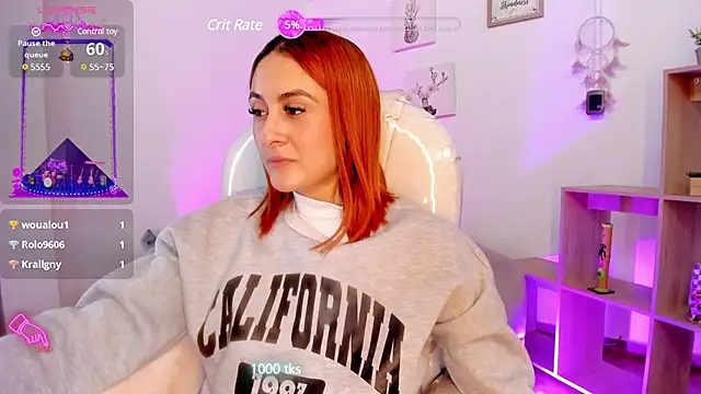 Snapshot of Tiarha chatting on 26, 2, 2025 Tiarha online show from 26, 2, 2025