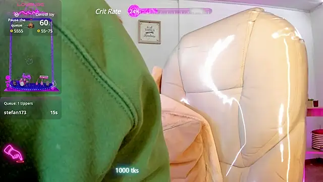 Snapshot of Tiarha chatting on 20, 3, 2025 Tiarha online show from 20, 3, 2025