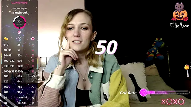 Snapshot of EllieeRose chatting on 27, 10, 2025 EllieeRose online show from 27, 10, 2025