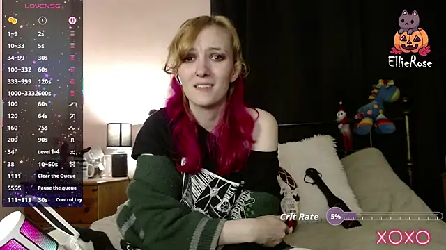 EllieeRose online show from 14, 1, 2026