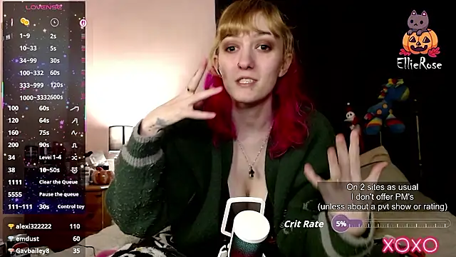 EllieeRose online show from 20, 2, 2026