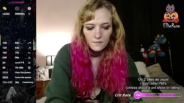 EllieeRose online show from 12, 3, 2026