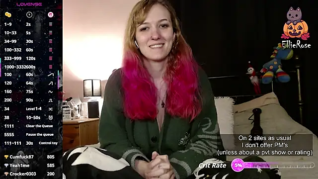 EllieeRose online show from 15, 3, 2026