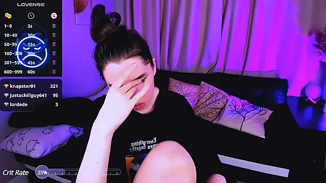 Lily xBabe online show from 9, 3, 2025