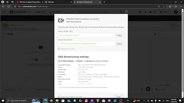 Houstonslong1 online show from 19, 1, 2025