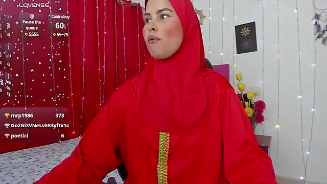 AishaAmin  online show from 12, 3, 2025