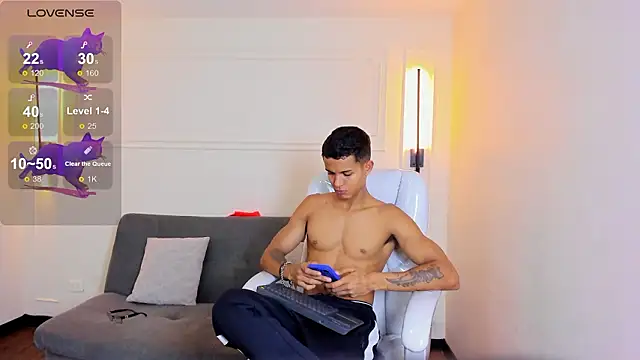 Snapshot of Paradise_boy_s chatting on 3, 2, 2026 Paradise boy s online show from 3, 2, 2026