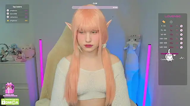 Snapshot of Gylaxie chatting on 23, 2, 2025 Gylaxie online show from 23, 2, 2025