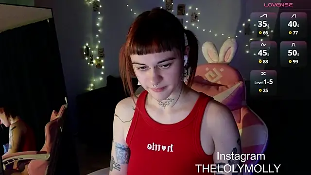 LolyMolli online show from 9, 3, 2025