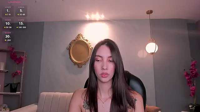 Snapshot of AnaisNin chatting on 31, 1, 2025 AnaisNin online show from 31, 1, 2025