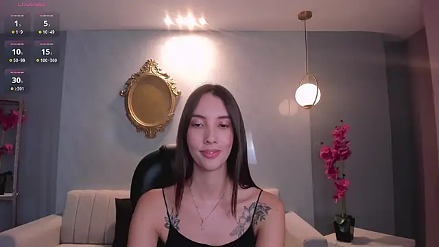 Snapshot of AnaisNin chatting on 1, 2, 2025 AnaisNin online show from 1, 2, 2025