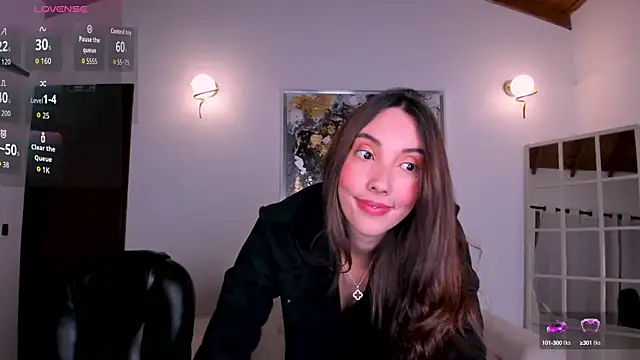 Snapshot of AnaisNin chatting on 1, 10, 2025 AnaisNin online show from 1, 10, 2025